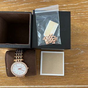 Michael Kors Darci Watch Crystal Bezel Bracelet Watch, 39mm